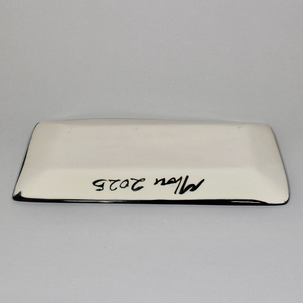 Thumbnail: RECTANGLE PLATE Bloodwood Design