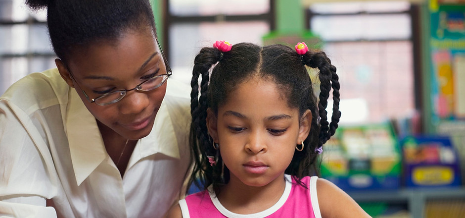 Teacher and Young Student
