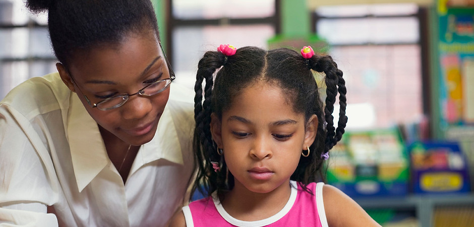 Teacher and Young Student