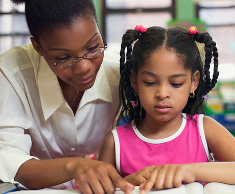 Teacher and Young Student