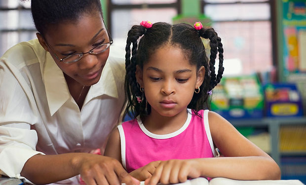 Teacher and Young Student