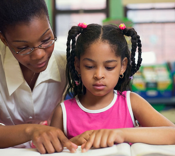 Teacher and Young Student
