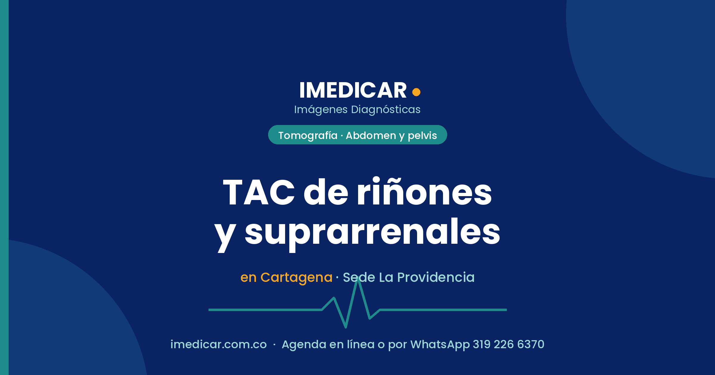 TAC de riñones y suprarrenales en Cartagena — IMEDICAR Imágenes Diagnósticas