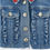 Thumbnail: MONNALISA Winnie The Pooh Bebe Denim Jacket- Blue 