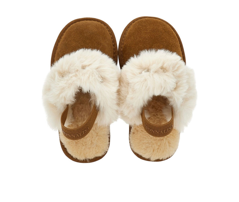 Thumbnail: Monnalisa Crust Sabot with Rhinestones