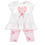 Thumbnail: MONNALISA GIRLS ROSES LEGGING SET PINK