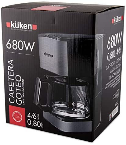 Miniatura: CAFETERA GOTEO 4-6TZ 0,8L