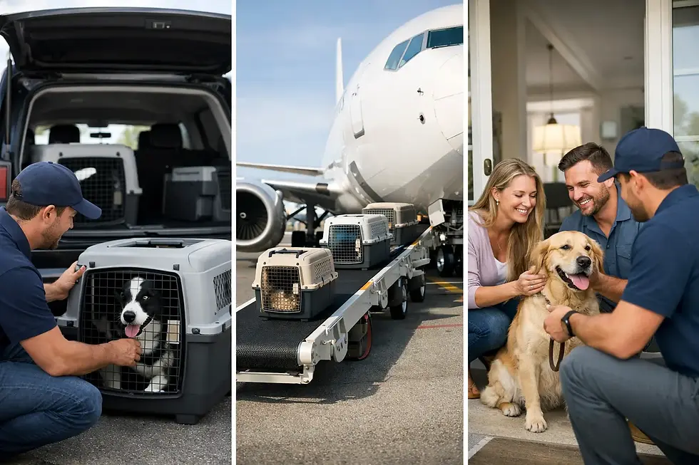 How Pet Relocation Works From Pickup to Home
