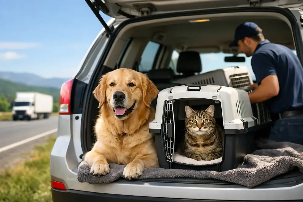 Cross Country Pet Transport for a Calm Trip