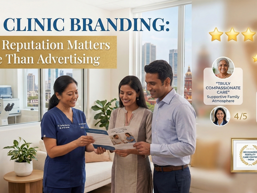 IVF Clinic Branding: Why Reputation Matters More Than Advertising