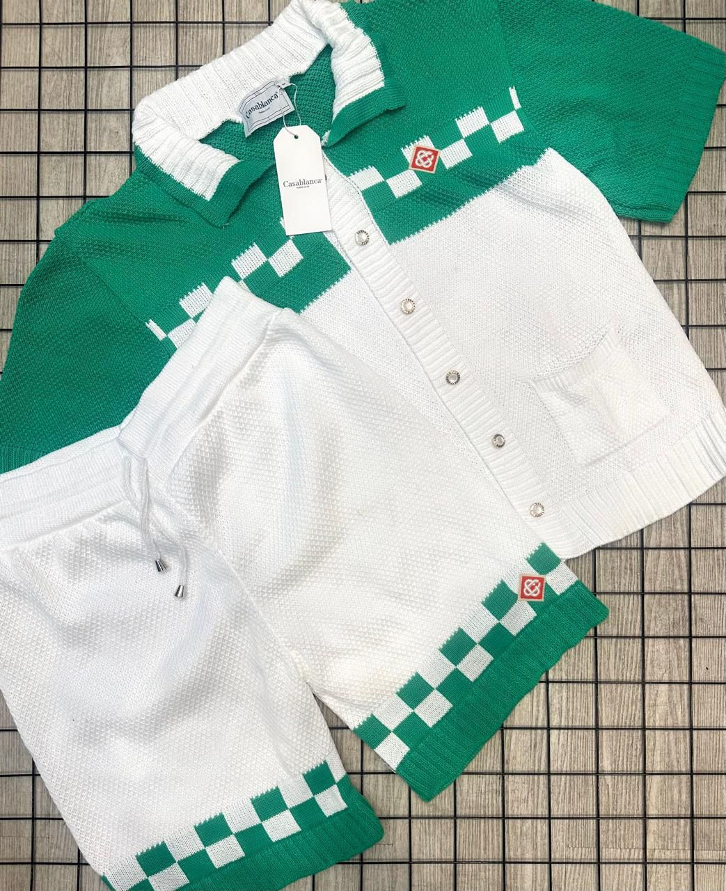 Conjunto tricot Casa Blanca
