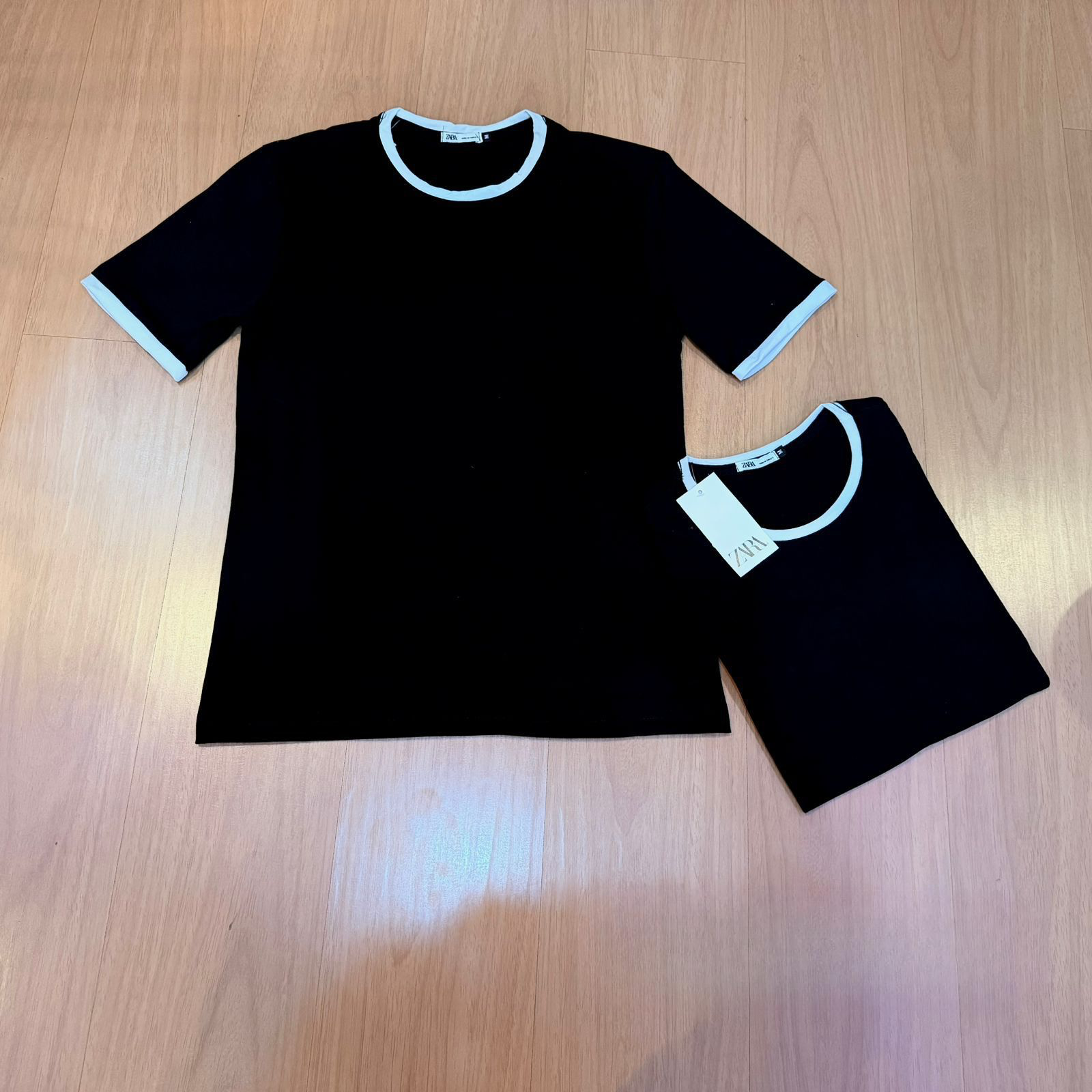 Camiseta Zara gola trocada