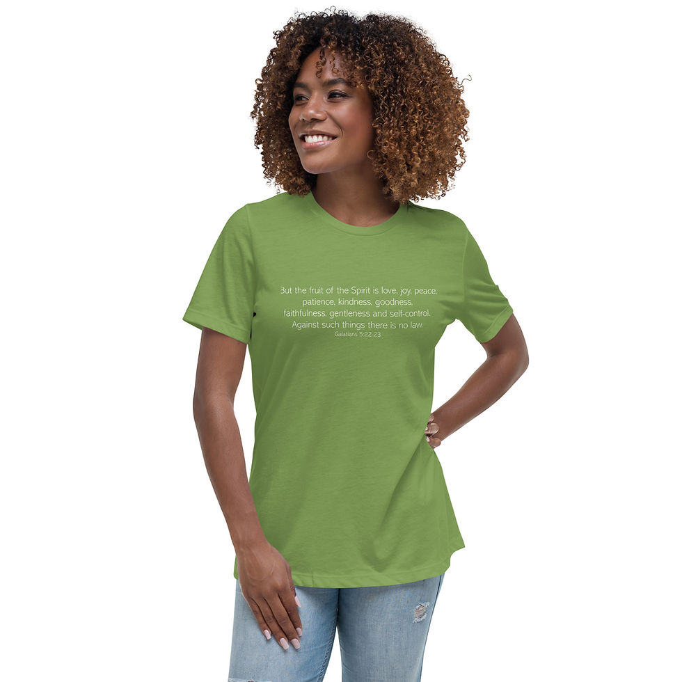 Thumbnail: Galatians 5:22-23 Women's Relaxed T-Shirt