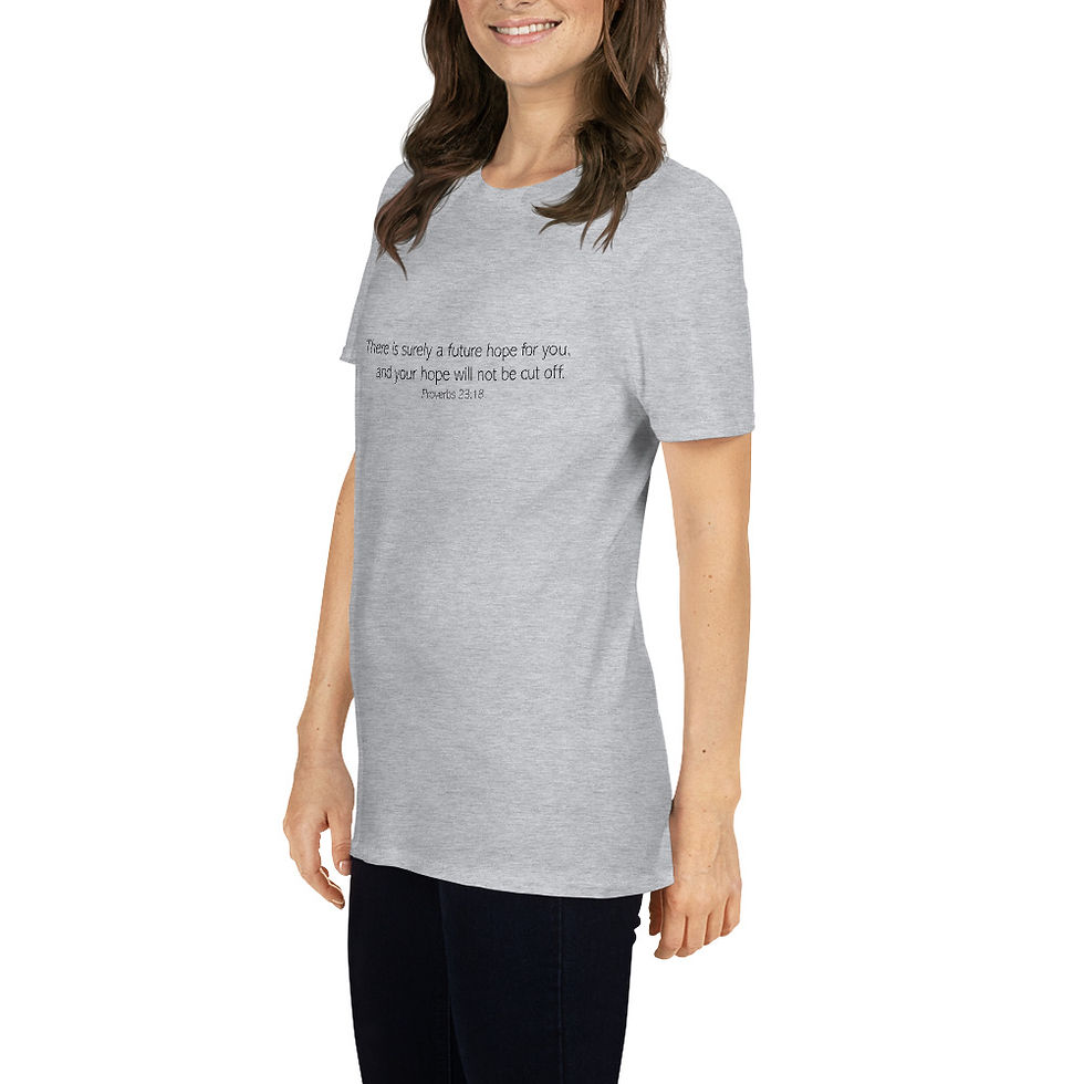 Thumbnail: Proverbs 23:18 Short-Sleeve Unisex T-Shirt