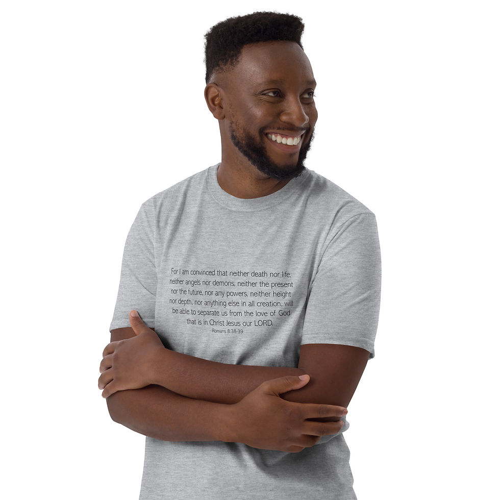 Thumbnail: Romans 8:38-39 Short-Sleeve Unisex T-Shirt