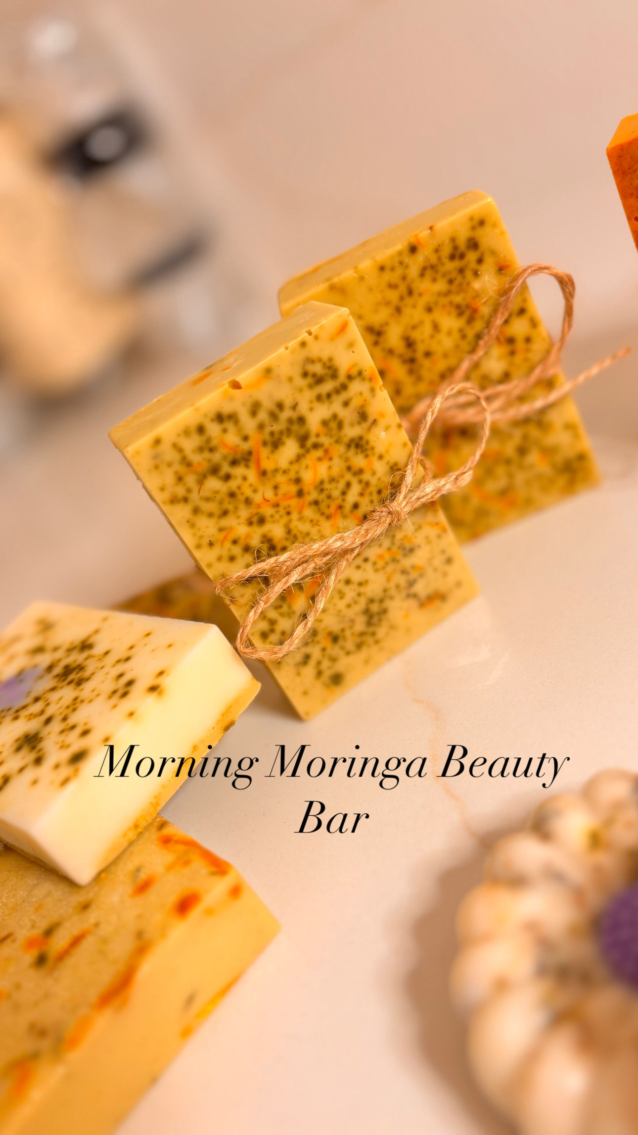 Morning Moringa Radiant Glow Beauty Bar