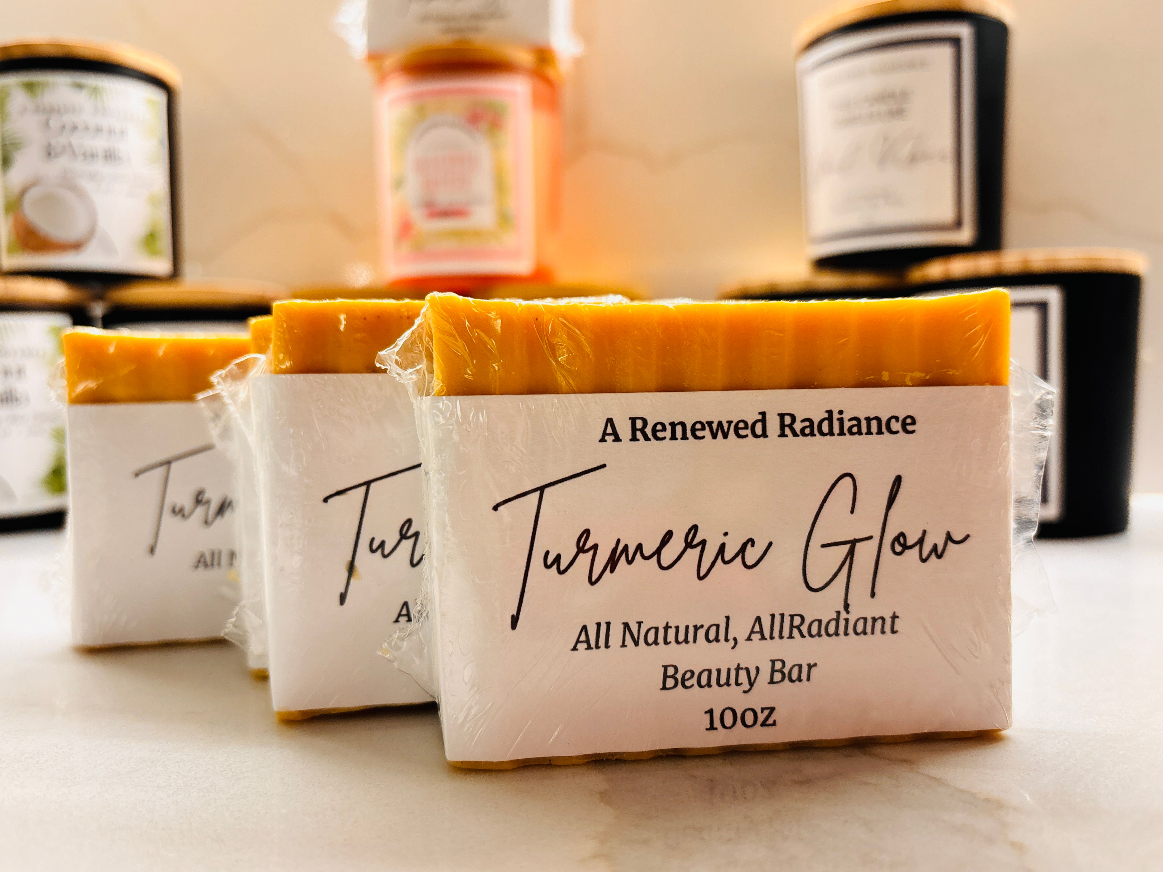 Turmeric & Honey Shea Butter Soap w/ Kojic