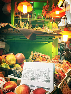Enjoy citizz. Enjoy Hong Kong. 10 differences at the wet market in Hong Kong. Activity and colouring book for kids.