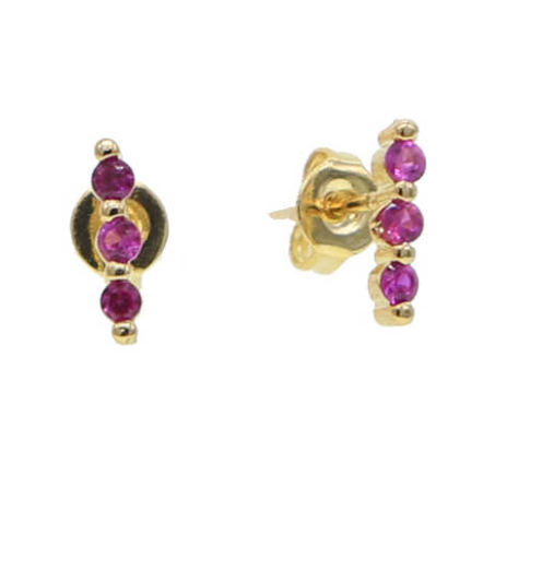 Thumbnail: 3 Dots Stone Piercing