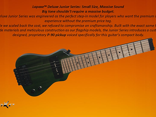 Smallest Travel Guitar by Lapaxe Guitars