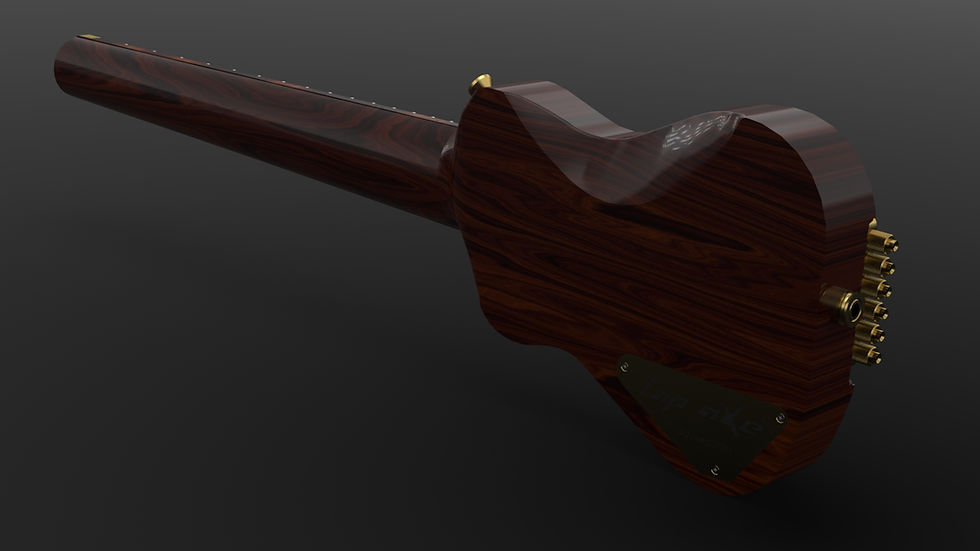 Thumbnail: EX Junior Natural Maple Brass neck PU.