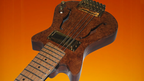 Lapaxe™ Compact Jazz Guitar | Lap axe Travel Guitars