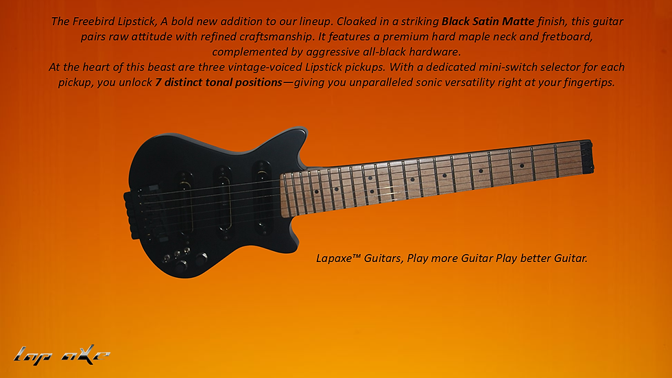Thumbnail: Free-Bird Lipstick Black Matte Maple.