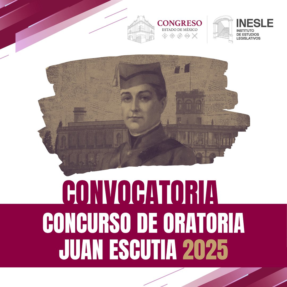Convoca el Inesle al Concurso de Oratoria Juan Escutia 2025