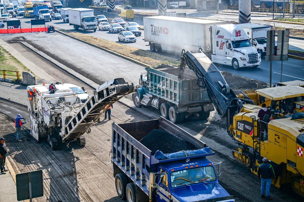 *Gobierno del EdoMéx apuesta por una reconstrucción duradera del Periférico Norte, con materiales de hasta una década de vida útil*