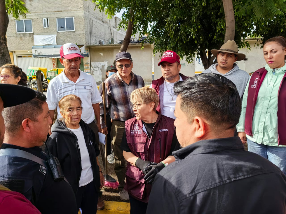 CON TEQUIO POR LA PAZ RECUPERAN MÁS DE UN KILÓMETRO DE CAMELLÓN EN EL SALADO