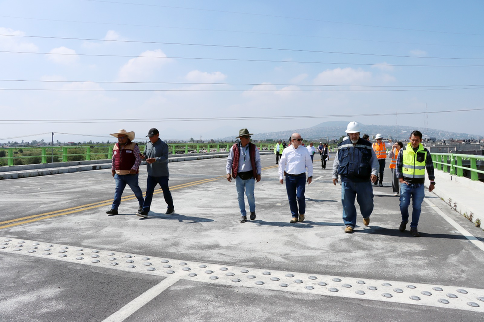 CHIMALHUACÁN AVANZA EN PROYECTO PARA CONSTRUIR GAZAS DE ACCESO EN EL CIRCUITO EXTERIOR MEXIQUENSE