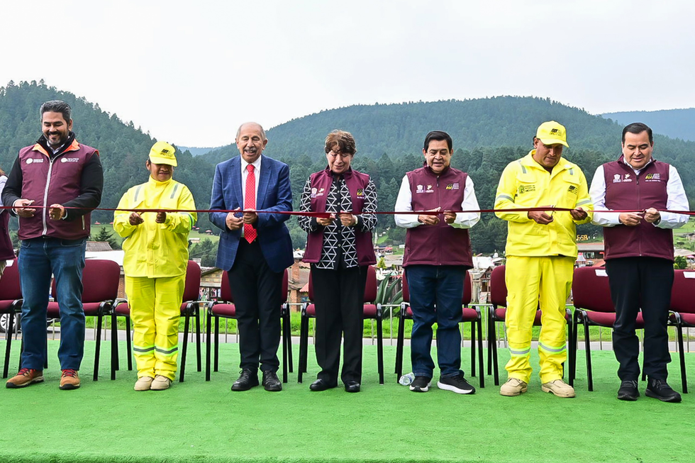 Gobernadora Delfina Gómez responde a una demanda de casi 40 años con la reconstrucción completa de la carretera La Marquesa–Tenango