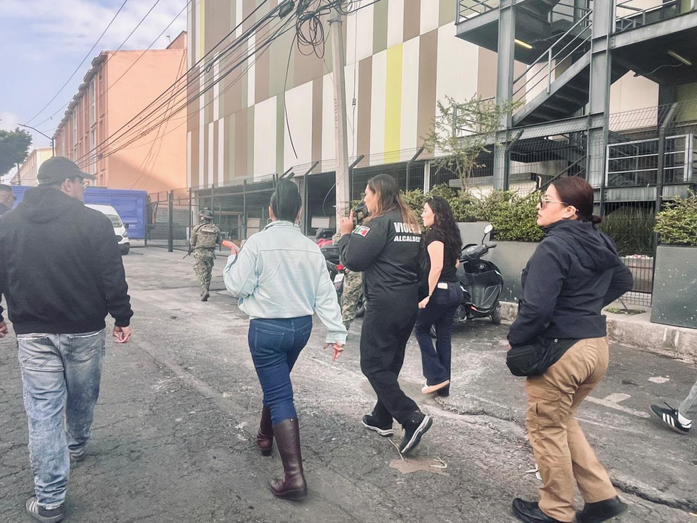 Alcaldía Azcapotzalco realiza recorrido de seguridad en coordinación con Gobierno de la Ciudad y Gobierno Federal