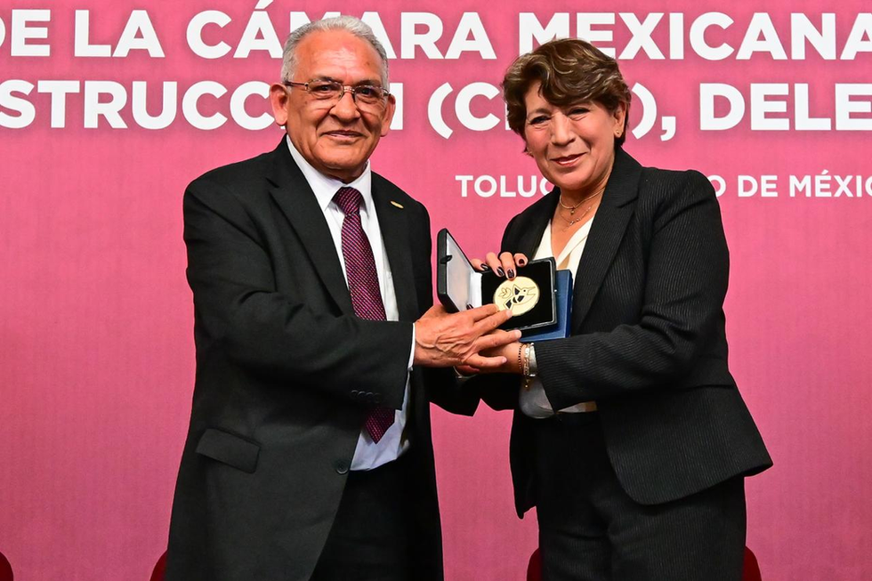 “Industria de la construcción, pilar fundamental para la transformación del EdoMéx”: Gobernadora Delfina Gómez durante toma de protesta al Comité de la CMIC