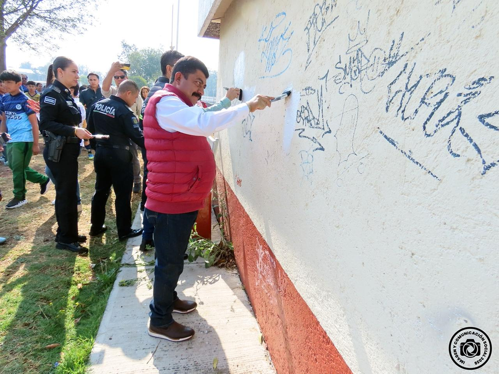 TEXCOCO SE SUMA A LA JORNADA DE TEQUIO POR LA TIERRA Y MURALES MUNDIALISTAS