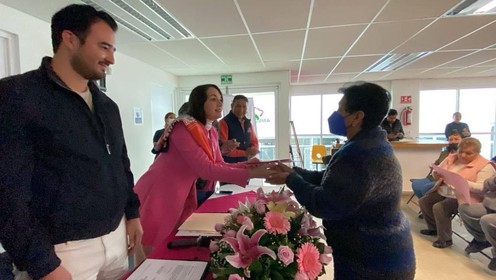 EN AMECAMECA ALCALDESA IVETTE TOPETE ANUNCIA CAMPAÑA DE MASTOGRAFÍAS GRATUITAS