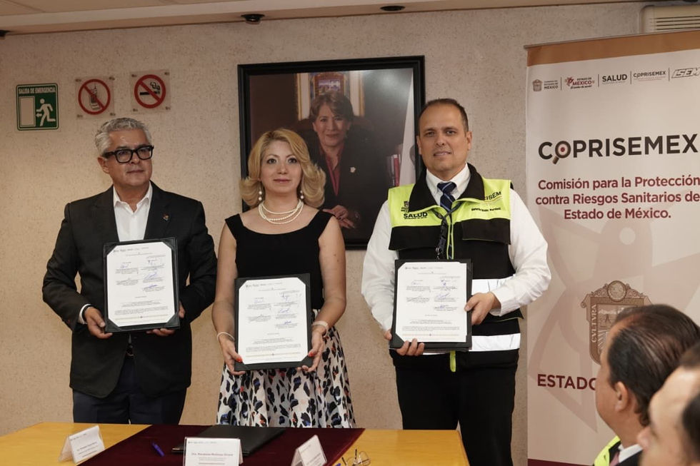 Firma Gobierno del EdoMéx convenios con empresas para el cumplimiento sanitario; destaca autoevaluación y asesoría técnica