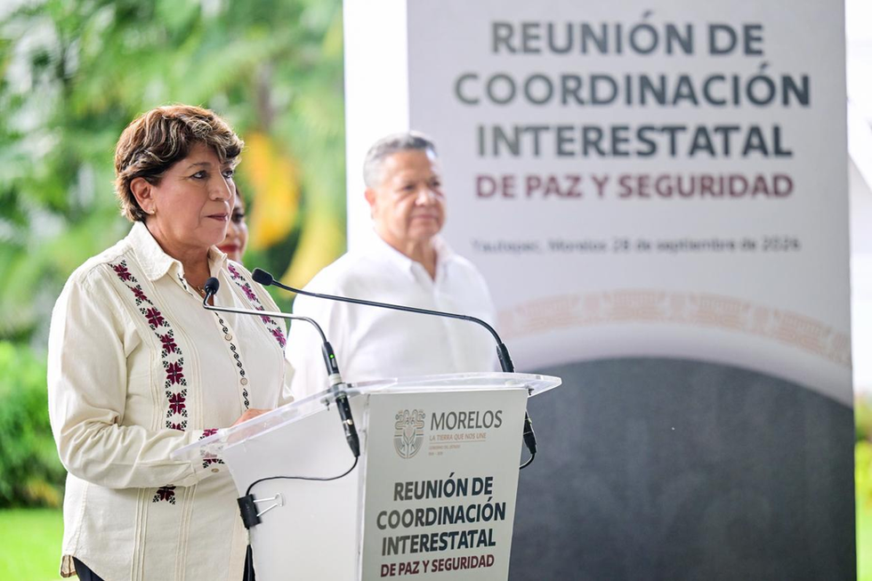 Gobernadora Delfina Gómez refrenda coordinación con ocho estados para atender delitos de alto impacto en la región centro