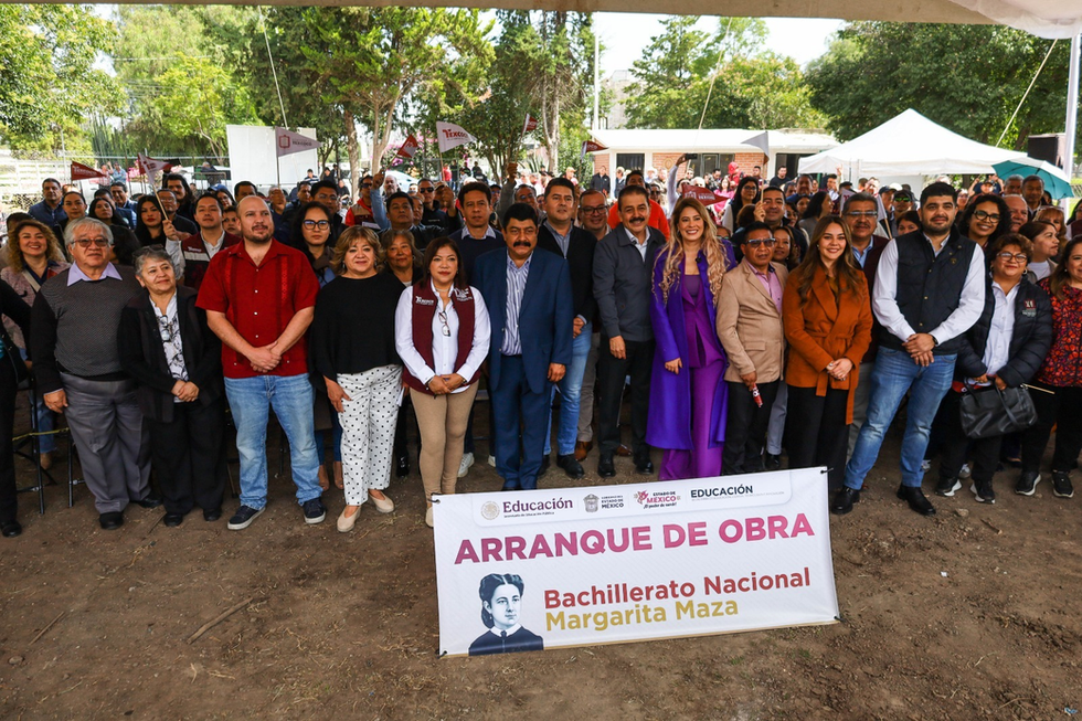 LA COMUNIDAD DE SANTIAGUITO EN TEXCOCO TENDRÁ UN BACHILLERATO MARGARITA MAZA