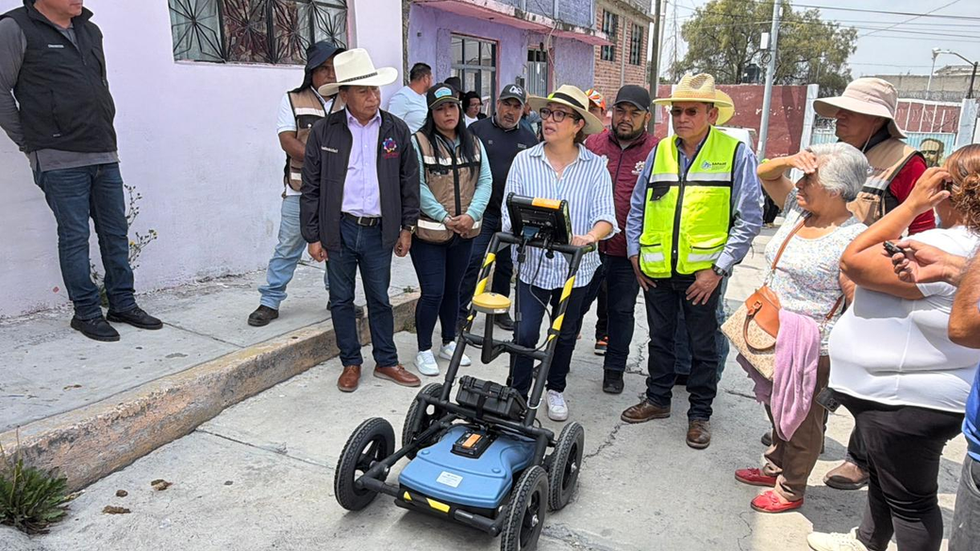 Presenta Ecatepec equipos de última tecnología para detectar fugas de agua y tomas clandestinas