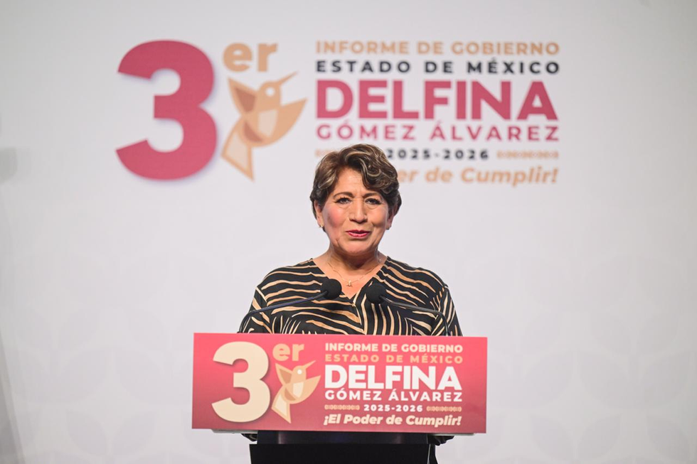 “Ofrecimos un cambio y lo estamos cumpliendo”: Gobernadora Delfina Gómez rinde su Tercer Informe y anuncia prioridades para los próximos tres años