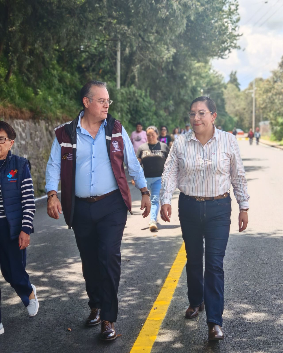 Beneficia Bachetón EdoMéx a 5 mil automovilistas diariamente con rehabilitación de vialidad en Rayón