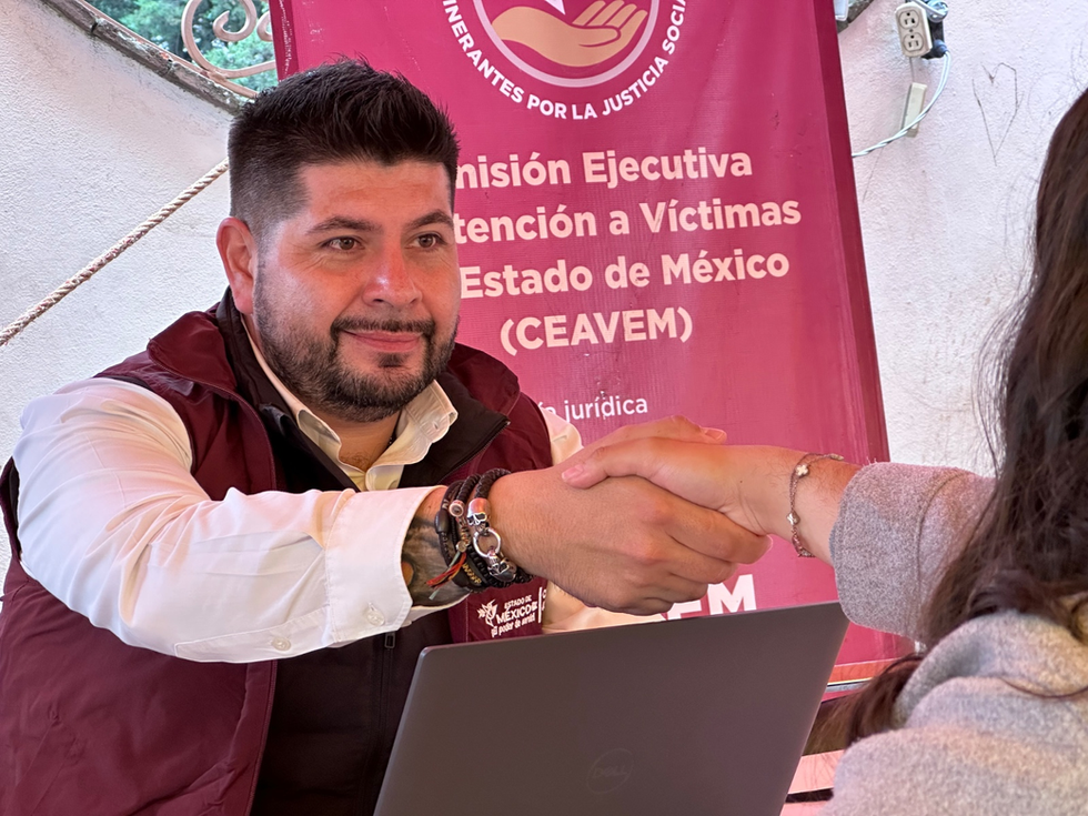 *Acerca Gobierno del EdoMéx asesoría jurídica y atención psicología a víctimas del delito mediante las Caravanas Itinerantes por la Justicia Social*