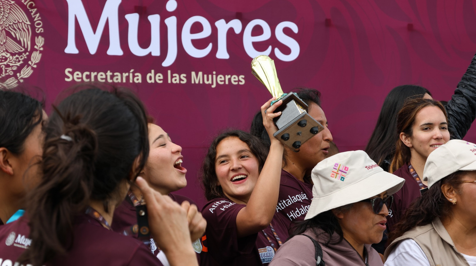 Fomentan Gobiernos de México y del EdoMéx deporte e igualdad con el “Mundial Mujeres LIBRES”