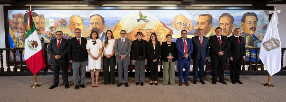 Designa Gobernadora Delfina Gómez a Alma Juárez como Presidenta del Tribunal Estatal de Conciliación y Arbitraje y a Antonio Jaymes como Director General del ISSEMYM