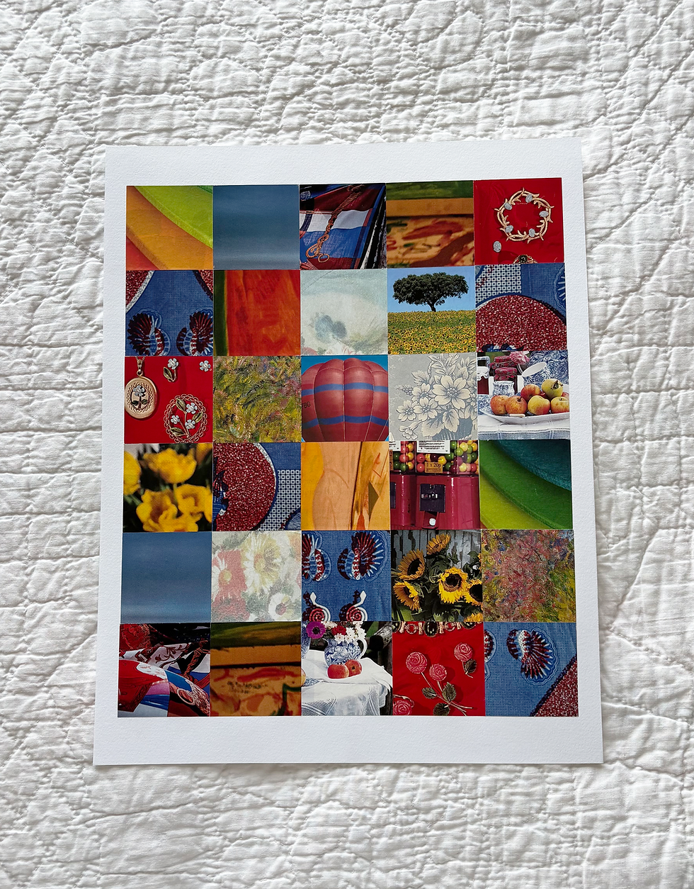 Thumbnail: "Painterly Primaries" Mood Board