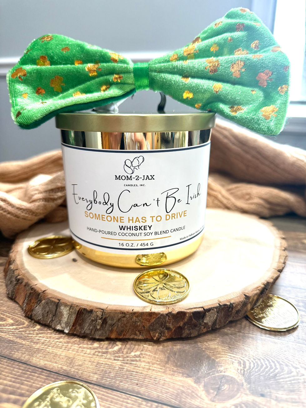 Thumbnail: Irish Themed 3-Wick 16 oz Jars