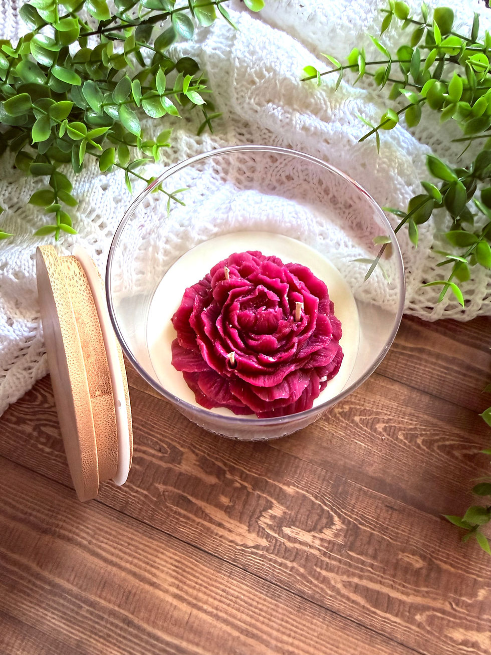 Thumbnail: 3-Wick Flower Candle