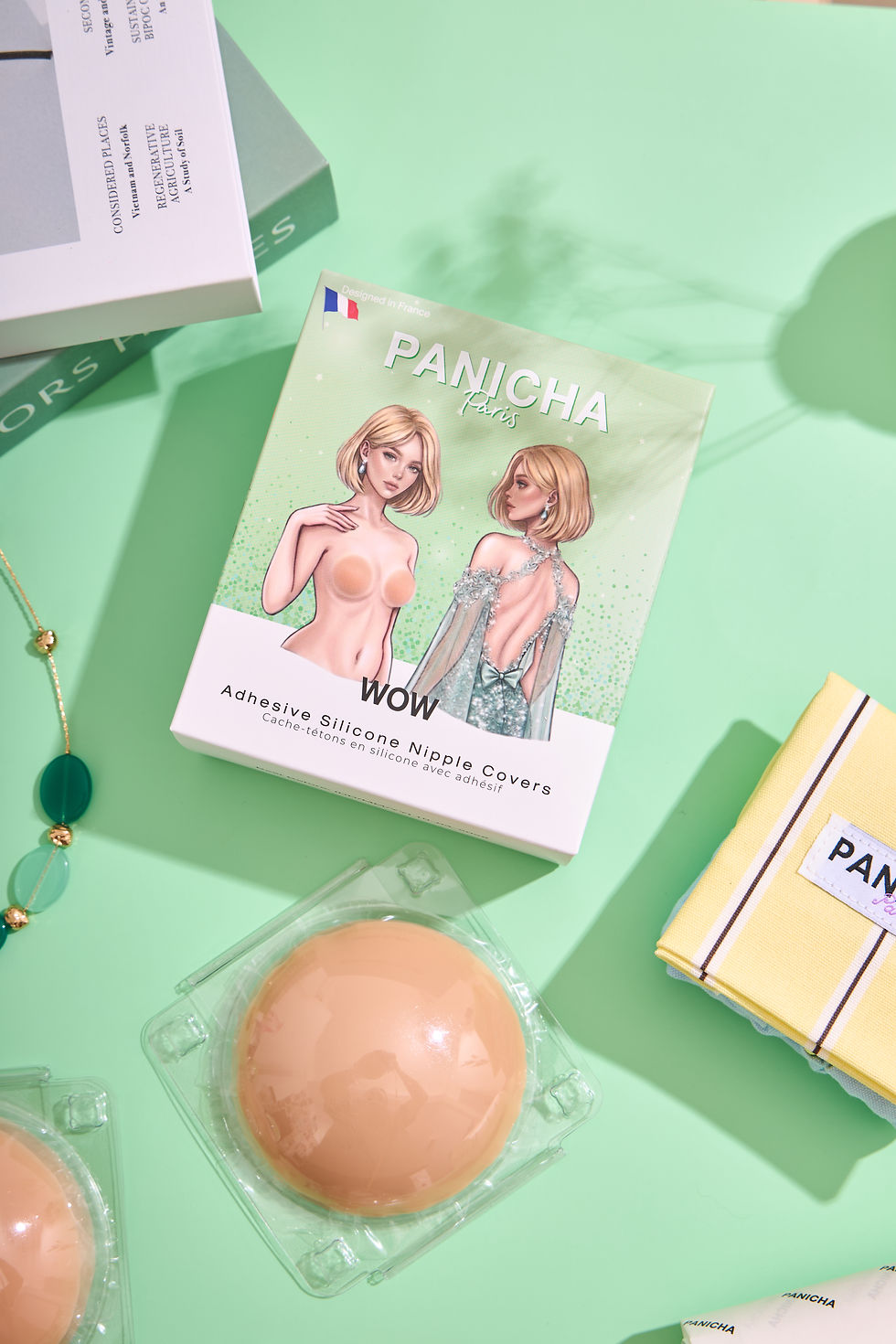Thumbnail: Sticky Bra Green (Box + Plastic Bag Refill)