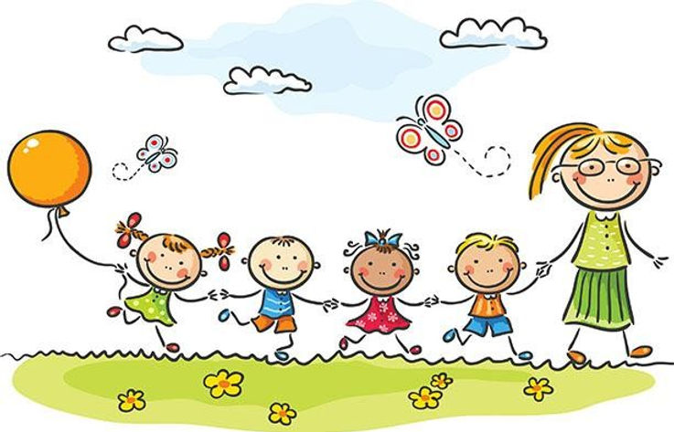 Kids at childcare & preschool